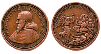 Saint Bartholomew's day massacre medal